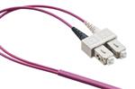 FIBRA OPTICA PATCH SC-PC/SC-PC DXOM4 3MT VIOLETA